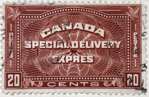 AlexStamps CANADA #E4 VF Used