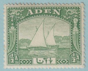 ADEN 1  MINT NEVER HINGED OG ** NO FAULTS VERY FINE! - JNL