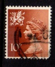 Wales - #WMMH13 Machin Queen Elizabeth II - Used