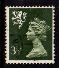 Scotland - #SMH3 Machin Queen Elizabeth II - Used