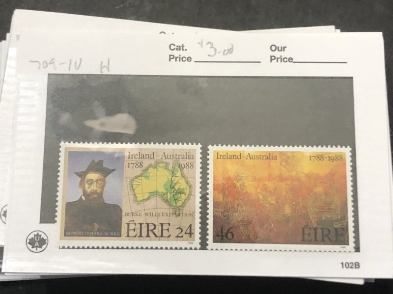 Stock Cards With Mint Ireland-Eire Very Nice