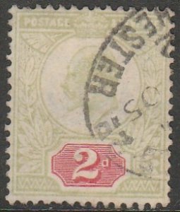 G.B. 130, 2p KING EDWARD VII. Used. F. (312)