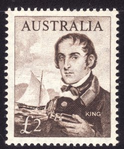 1963-1965 Australia 2£ single MNH Sc# 379 CV $97.50