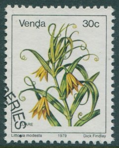 Venda 1979 SG18 30c Flower FU