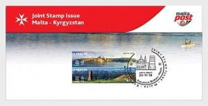 H01 Malta 2018 Malta Kyrgyzstan Joint Stamp Issue Collectibles 