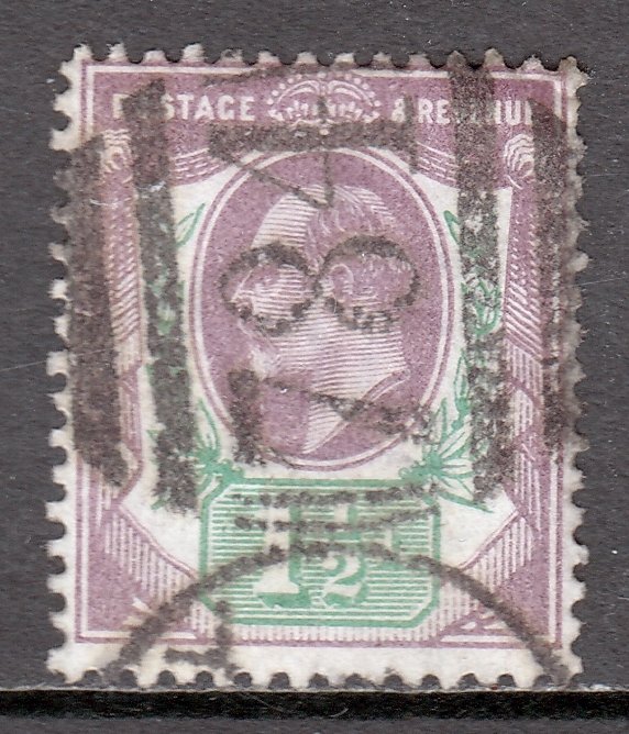 Great Britain - Scott #129 - Used - Crease UR corner  - SCV $10.00