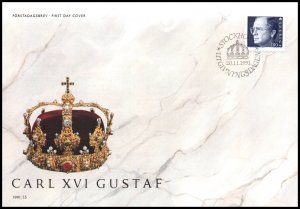 Sweden 1784 U/A FDC