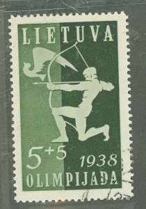 Lithuania #B43 Used Single