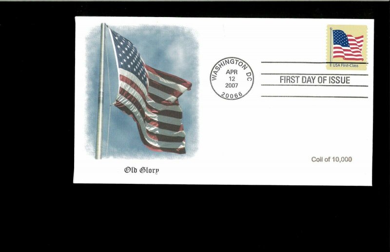 2007 FDC American Flag Washington DC