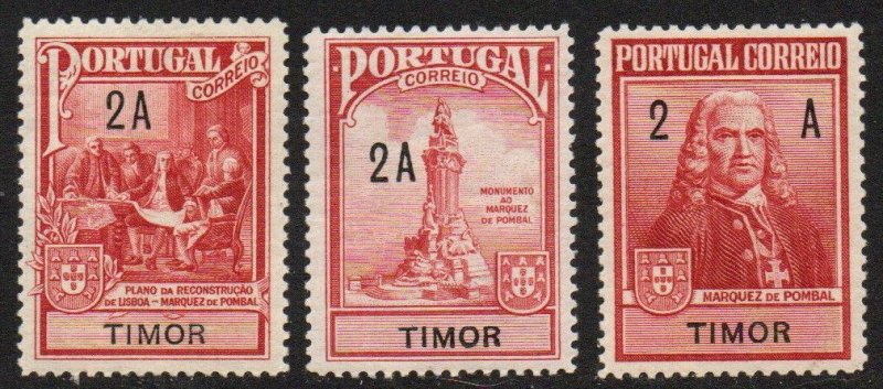 Timor Sc #RA1-RA3 Mint Hinged