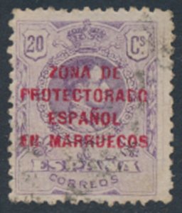 Spanish Morocco   SC# 76   Used    see details and scans 