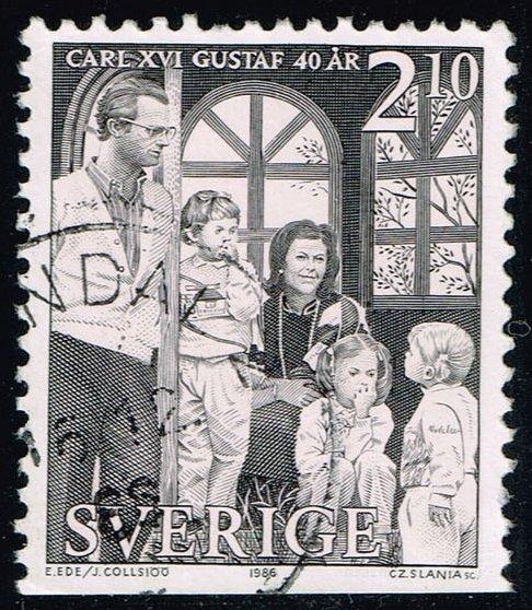 Sweden #1600 Royal Family at Soldien Palace; Used (0.40)