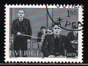 Sweden #1386d   used