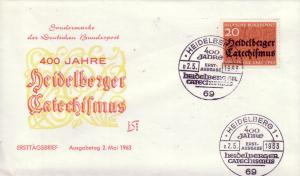 German FDC Sc.# 861 Heidelberg Catholics L708