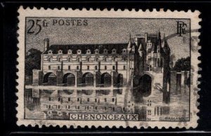 FRANCE Scott 496 Used stamp Inscribed RF at top right