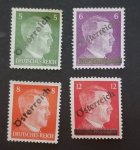 AUSTRIA  1945 Overprints Germany Use in Vienna MINT MH OG Unused Stamp Lot T3147