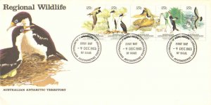 Australian Antarctic Territory Scott L55 Unaddressed with small crease at bot...