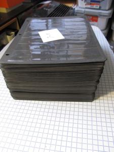 225 Used Stamp Collector Stock Pages See Scans for Details