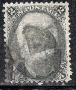 United States Scott 73, used, fancy cancel