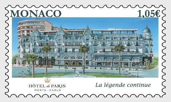 H01 Monaco 2019  Re-Opening of the Hotel de Paris  MNH Postfrisch