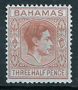 BAHAMAS SC#102 George VI (1938) MH