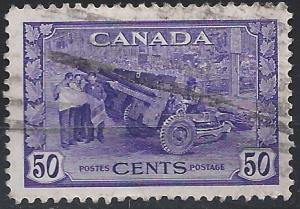 Canada #261 50c Munitions
