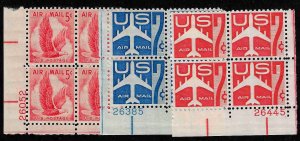 C50,C51C60 Mint,OG,NH... Plate Block of 4... SCV $2.20