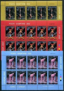 Albania 2002 - EUROPA CEPT, circus, sheetlets, MNH