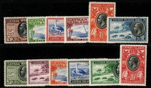 CAYMAN ISLANDS SG96/107 1935 DEFINITIVE SET MNH