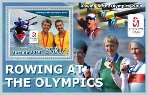 Stamps. Olympic Games. Rowing  8 sheets perforated