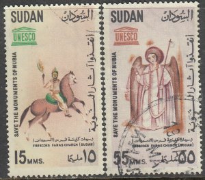 Sudan #164-166    Used