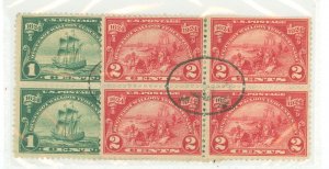 United States #614-615  Multiple