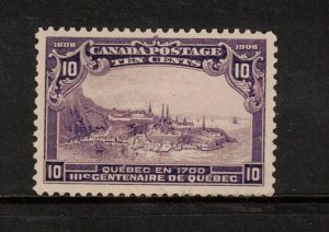 Canada #101 Mint Fine - Very Fine Never Hinged