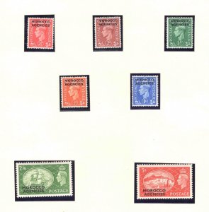 MOMEN: MOROCCO AGENCIES MINT COLLECTION OG H CAT. £600 LOT #66693*