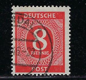 Germany AM Post Scott # 536, used