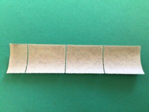 Tonga 1920 mint never hinged stamps strip A11001