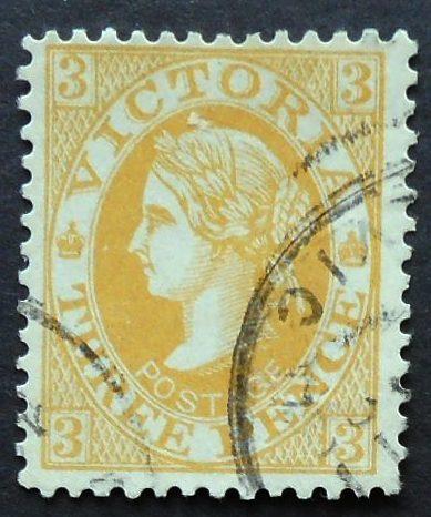 Australia, Victoria, Scott 222a, Used