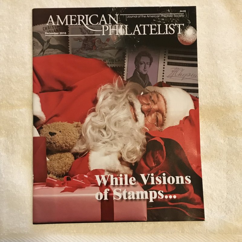 APS Magazine December 2010 , Title  While Visions of Stamps...