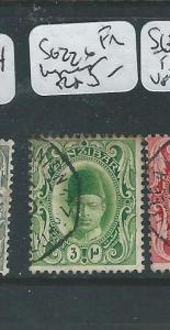 ZANZIBAR (P2402B) SULTAN SG 226   FR LIGNE CANCEL  VFU