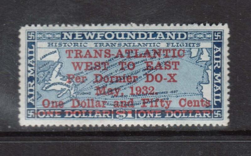 Newfoundland #C12 XF/NH Gem