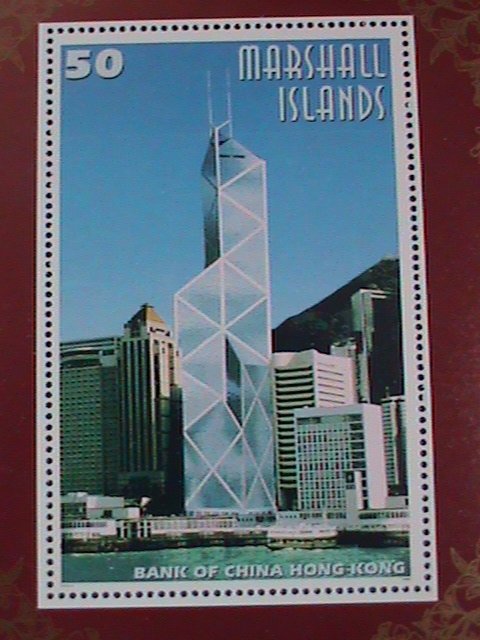 1997-SC# 639-MARSHALL ISLANDS STAMP: BANK OF CHINA -HONG KONG- MNH S/S SHEET