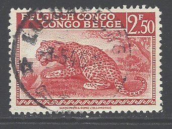Belgian Congo Sc # 219 used (RRS)