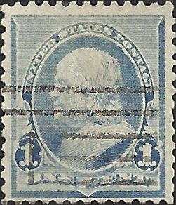 # 219 DULL BLUE USED BEN FRANKLIN SCV-0.75