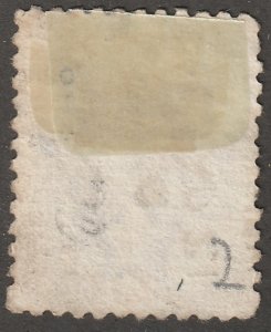 New Zeland, stamp, Scott#51, used, hinged,  NO gum, #QNZ-51