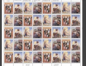 1993 US Scott 2788a (2785-2788 ) 29c Children Books Sheet of 40 MNH