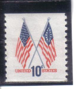 1519 -.10 Crossed Flags mnh vf. 