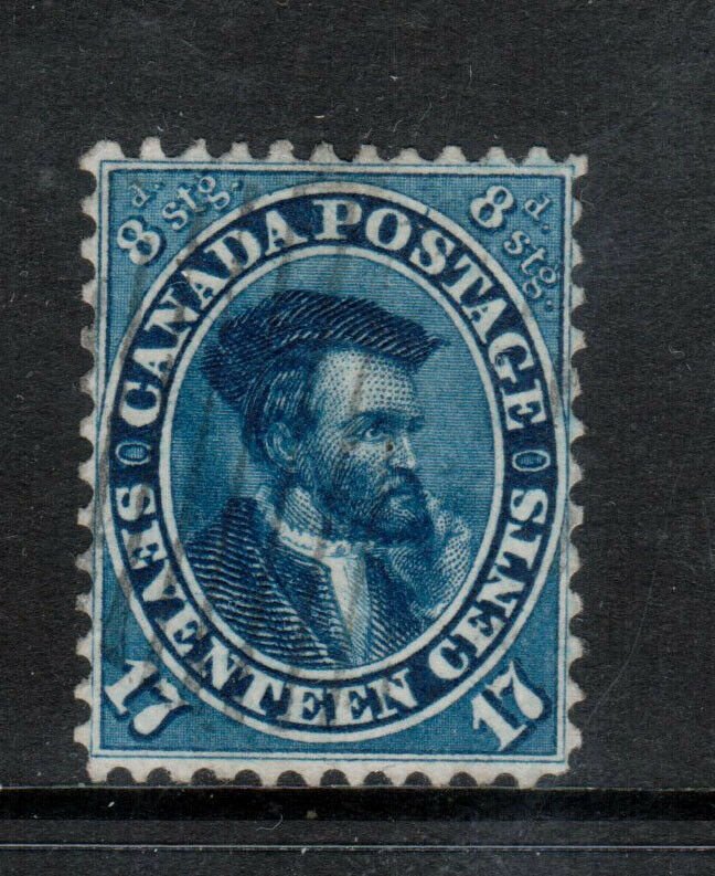 Canada #19 Extra Fine Used Gem **With Certificate**