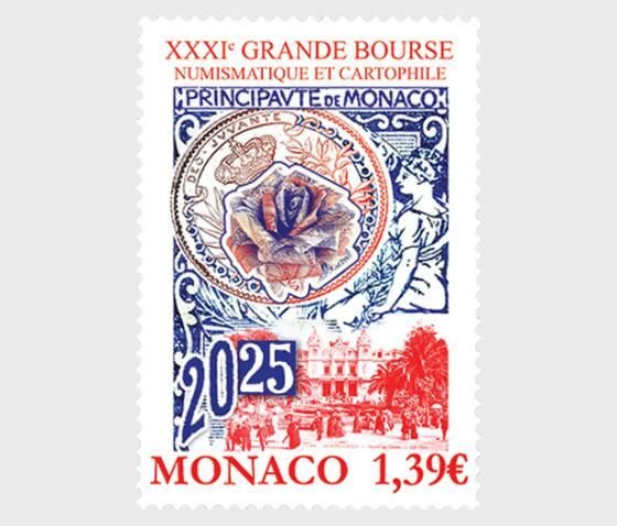 Monaco - Postfris/MNH - Grande Bourse 2025