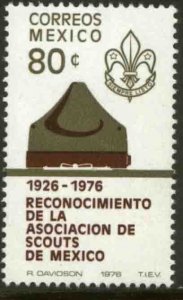 MEXICO 1147, 80¢  50th Anniv Mexican Scouts Association MINT, NH, VF.