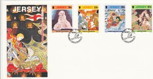 Jersey 1992 Batiks on FDC